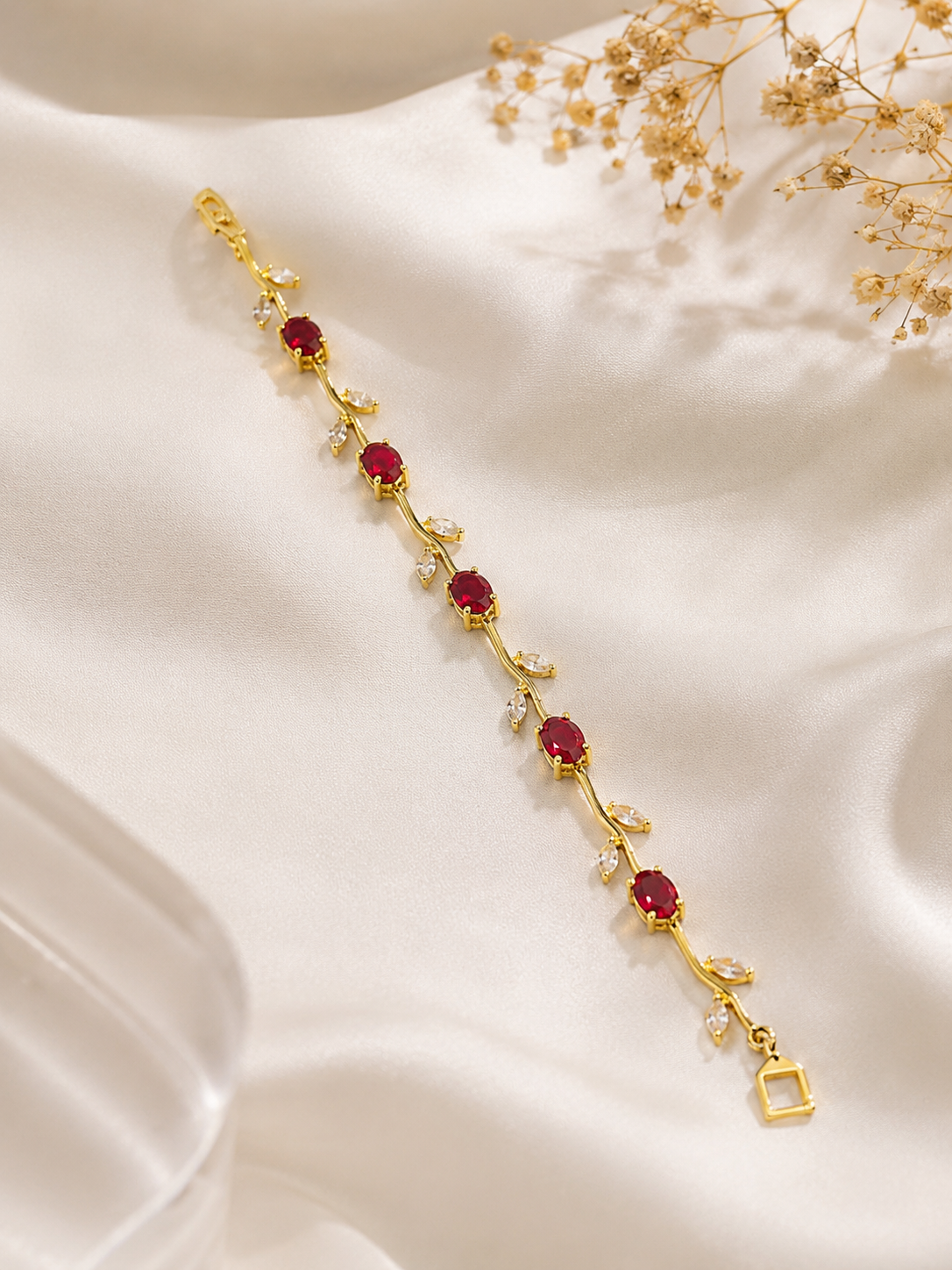 Tulip Bracelet – Elegant Floral Bracelet for Girls & Women | Comes in Beautiful Gift Box