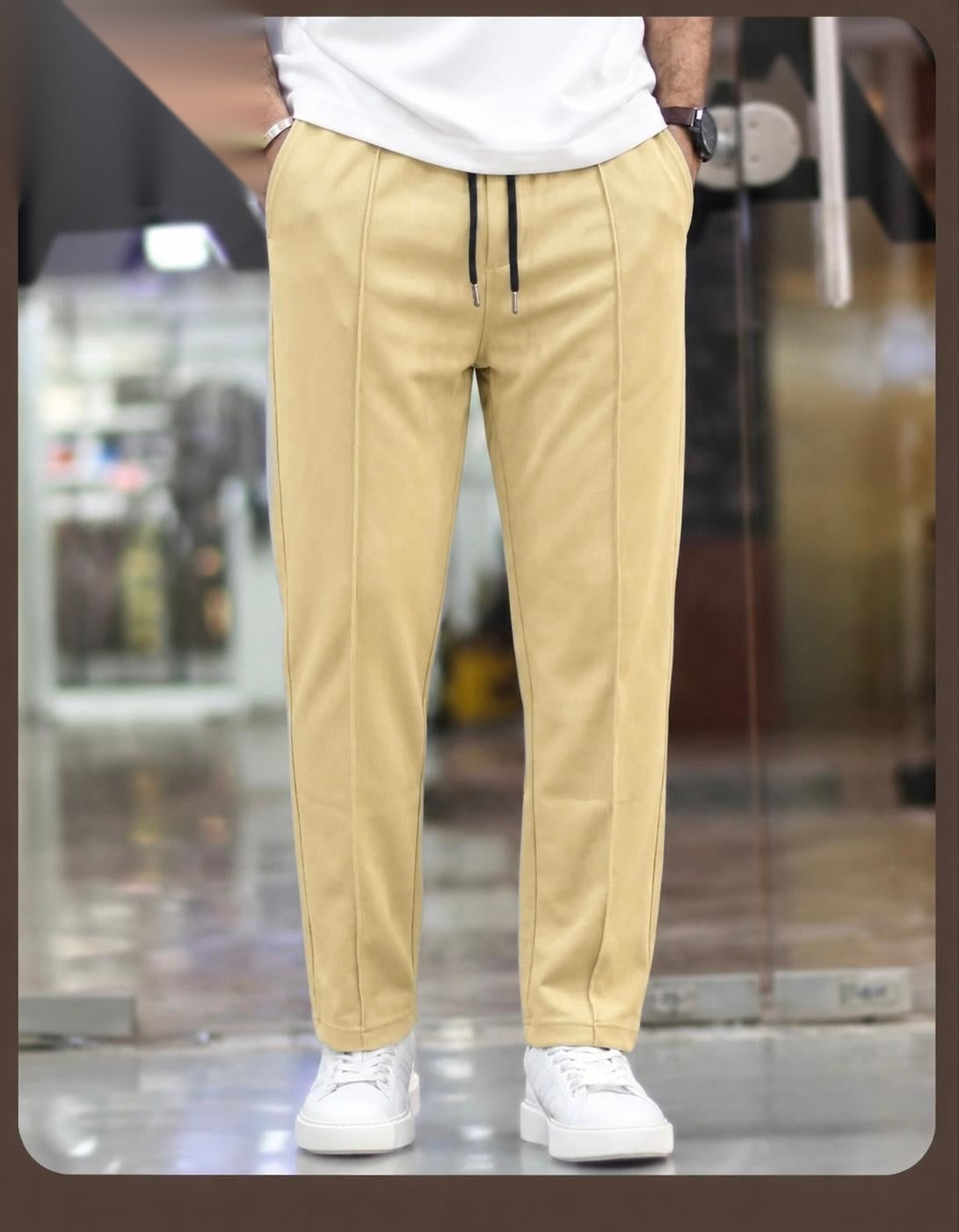 Men's Pin Tag Baggy Trousers | Micron Fabric | Humraaz Wear