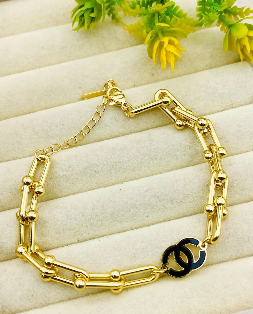 Elegant Stainless Steel Bracelet for Women – Channel Style