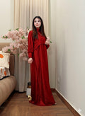 2PC Moonlight Glitter Maxi Dress Set for Women – Drop Shoulder Top with Long Maxi (Party & Festive Wear)