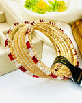 Gold Plated Full Zircon Choriyan Set for Women