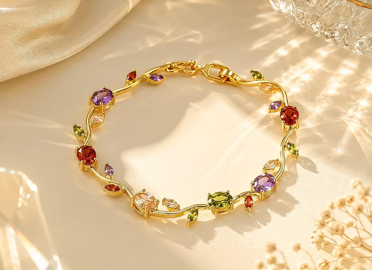 Tulip Bracelet – Elegant Floral Bracelet for Girls & Women | Comes in Beautiful Gift Box
