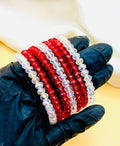 Luxury 7-Piece Crystal Bracelet Set for Women