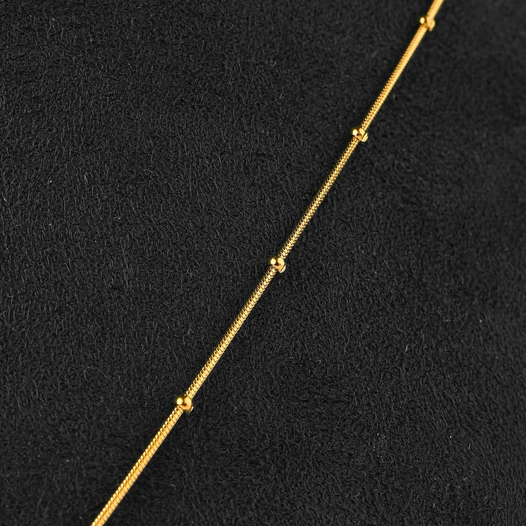 Gold Heart Stainless Steel Pendant Necklace for Women