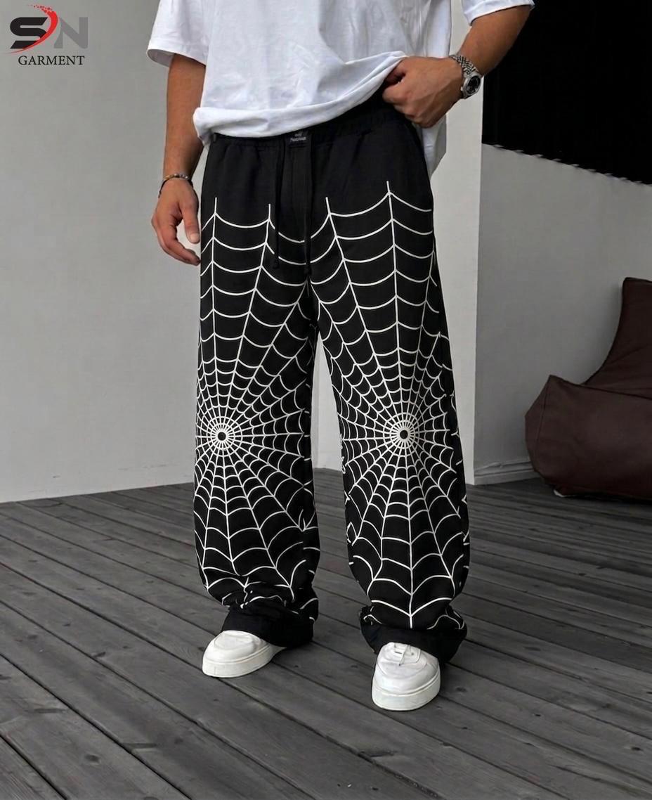 Premium Multi Print Baggy Trouser for Men | Oversized Fit | HUMRAAZ WEAR