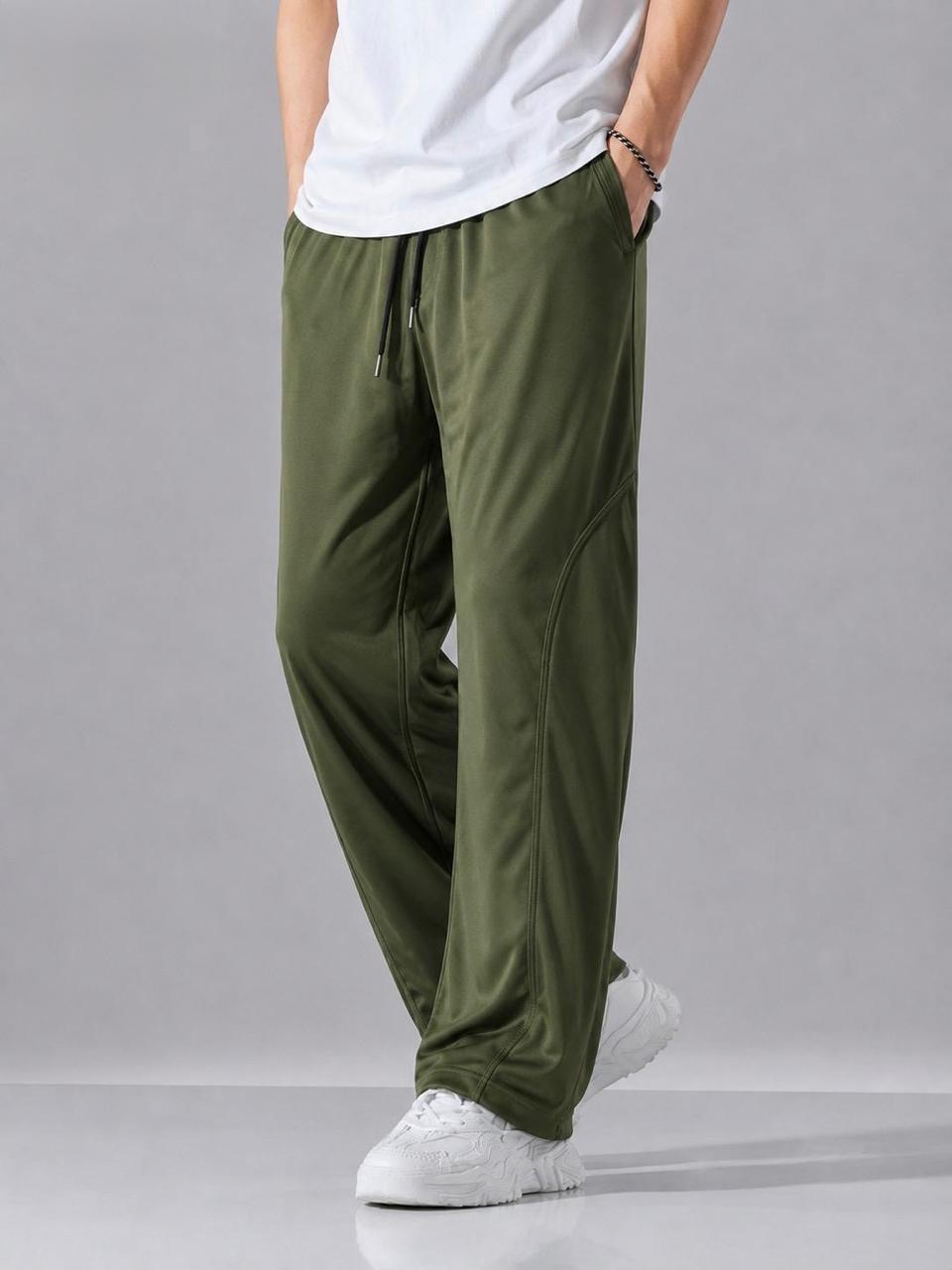 Arc Panel Baggy Trousers for Men – Premium Micron Fabric | HUMRAAZ WEAR